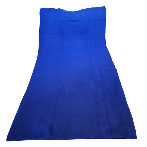 Blue Fleece Fabric 51x 24" Soft Warm Material for Craft Sewing Unbranded Remnant - Picture 1 of 6